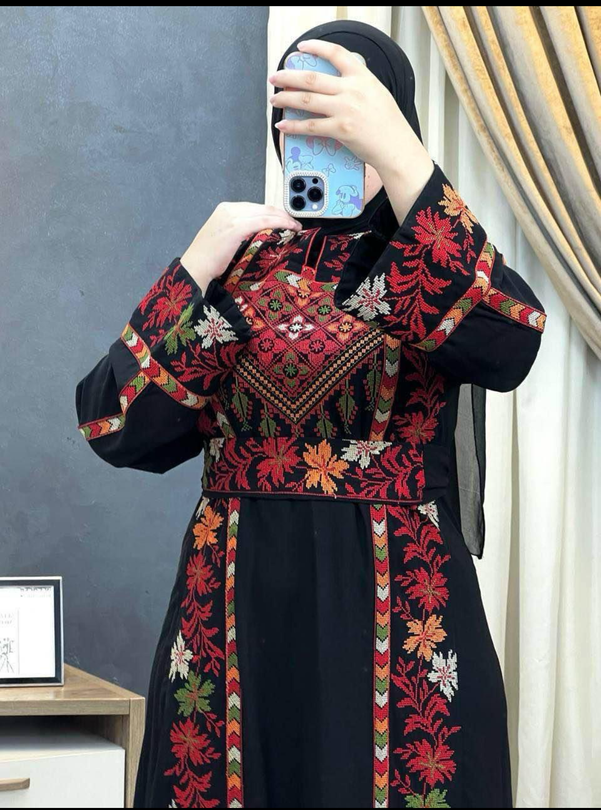 Hanan Multicolour Palestinian Thobe